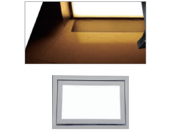 嵌入三基色柔光燈